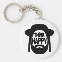 Think Happy Keychains