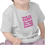 Think I'm Cute?  You should see my UNCLES! green Tshirts