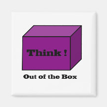 Think out of the Box Magnets