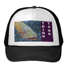 "Think Tank,"  -  Baseball Cap Mesh Hats