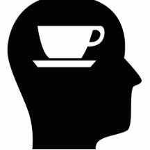 Thinking About Coffee Photo Cut Out