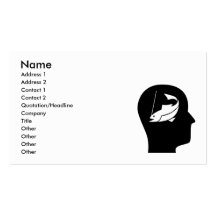 Thinking About Fishing Business Card Template
