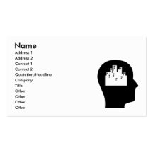 Thinking About Urban Planning Business Cards