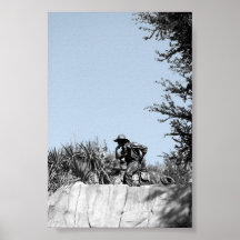 Thinking Cowboy Poster