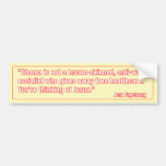 Thinking of Jesus Bumper Sticker