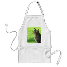 Thinking ... of you ... apron