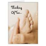 Thinking Of You Baby Card