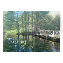 Thinking of you card- Meadow