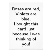 Thinking of you custom invitation