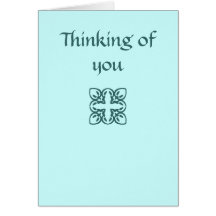 Thinking of you greeting cards