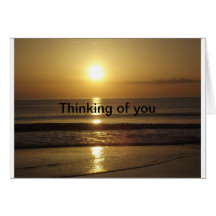 Thinking of You note card