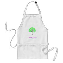 Thinking of you tree apron