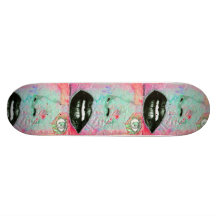 Thinking Pink Skateboard