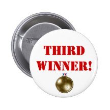Third Winner! Pinback Button