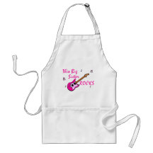 This Big Sister Rocks Apron
