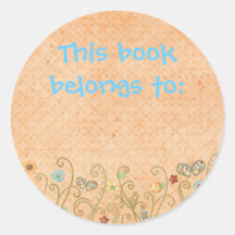 This book belongs to sticker