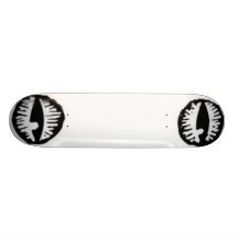 this cat's scatboard is hot custom skate board