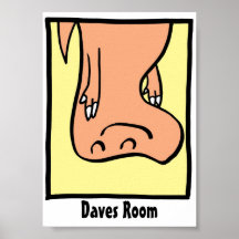 This Dinosaur is ... Custom Bedroom Poster