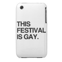 This festival is gay iPhone 3 Case-Mate case