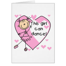 This Girl Can Dance T-shirts and Gifts Card