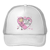 This Girl Can Dance T-shirts and Gifts Hats