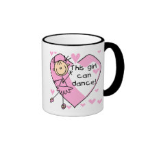 This Girl Can Dance T-shirts and Gifts Mug