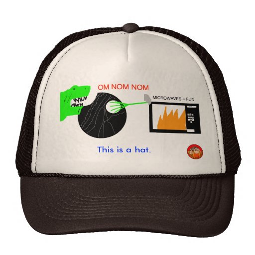 This is a hat OM NOM NOM