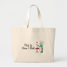 This Is How I Roll BBQ Canvas Bag