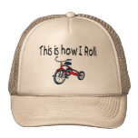 This Is How I Roll (Red Tricycle) Hats