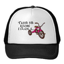This Is How I Roll (Tricycle) Trucker Hats