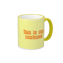THIS IS MY COSTUME COFFEE MUGS