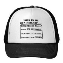 This Is My Gun Permit Hat