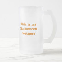 This is my Halloween Costume Mugs