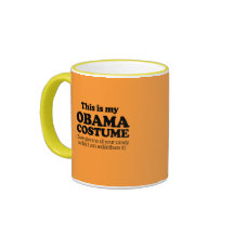 This is my Obama Costume Coffee Mug