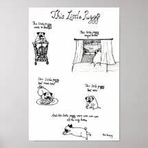 This Little Puggy Posters