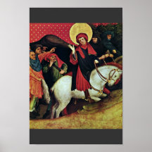 Thomas Altar Fragment Of The Left-Wing Scene Below Print