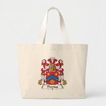 Thomas Family Crest Canvas Bag