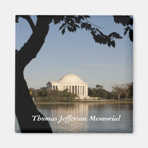 Thomas Jefferson Memorial Magnets
