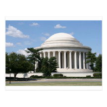 Thomas Jefferson Memorial Post Card