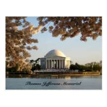Thomas Jefferson Memorial Post Card