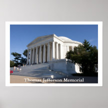 Thomas Jefferson Memorial Posters