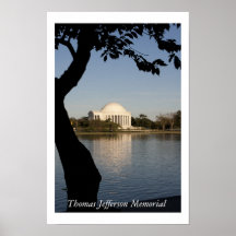 Thomas Jefferson Memorial Posters