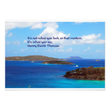 Thoreau wisdom personalized invite