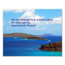 Thoreau wisdom photo art