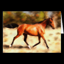 Thoroughbred Spirit Horse Art cards