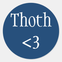 Thoth <3 sticker