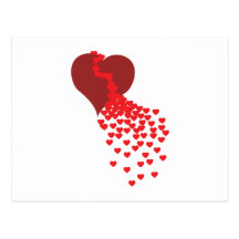 Thousands Of Hearts Postcard
