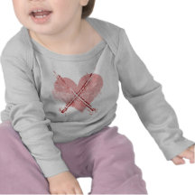 Thrashed Heart Tee Shirt