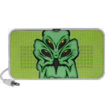 Three Alien Invaders Speakers