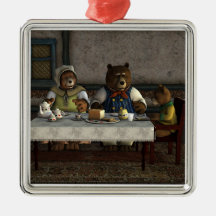 Three Bears Ornament